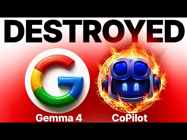 Gemma 4 DESTROYS Github Copilot?
