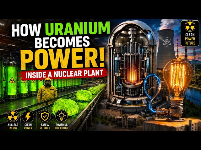 How Nuclear Energy Actually Works (Inside a Real REACTOR)