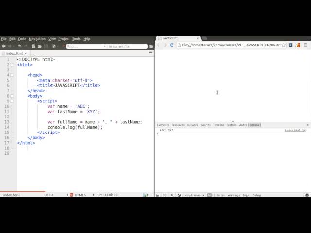 How to Use Strings in JavaScript, Basic Tutorial