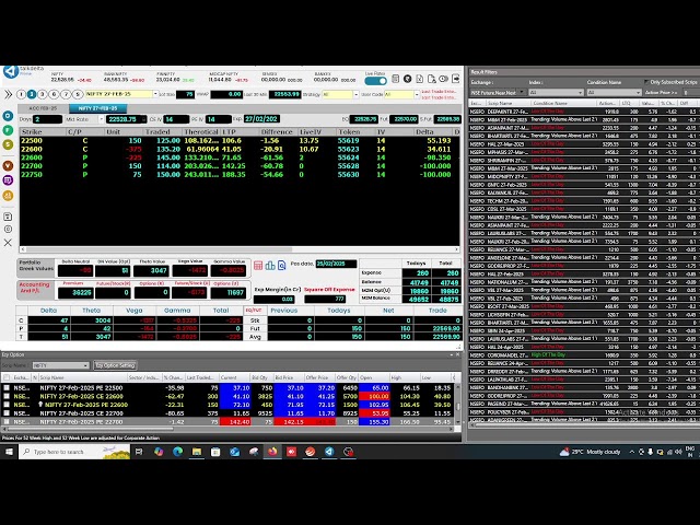 Nifty Live Trading Intraday Options Live Terminal