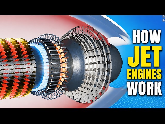 How Jet Engines Work Turbofan, Turbojet & Fighter