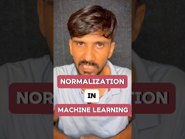 Normalization in Machine Learning — The secret to making your data smart! #coding #programming #p...
