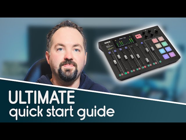 Rodecaster Pro Tutorial - Beginners Setup [2020]