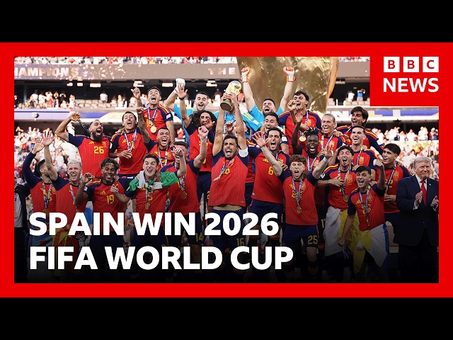 Spain beat Argentina to win 2026 World Cup | BBC News