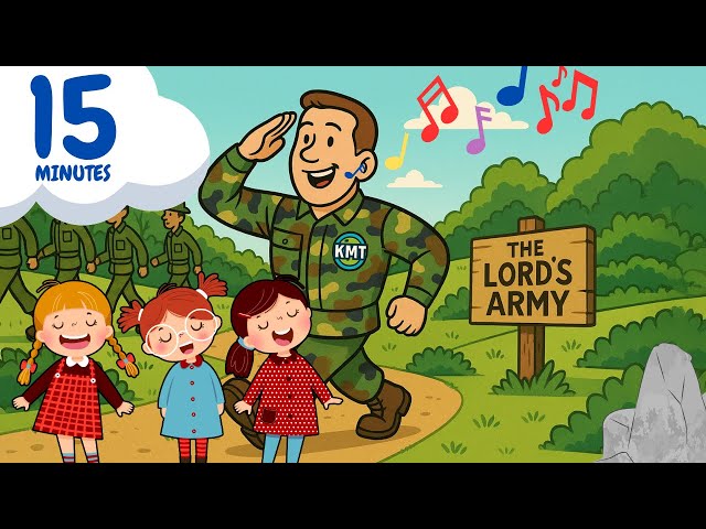 15 Minutes of Sunday School Songs | I'm in the Lord's Army