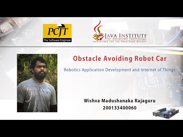 JAVA INSTITUTE FOR ADVANCED TECHNOLOGY | Obstacle Avoiding Robot Car | Robotics
