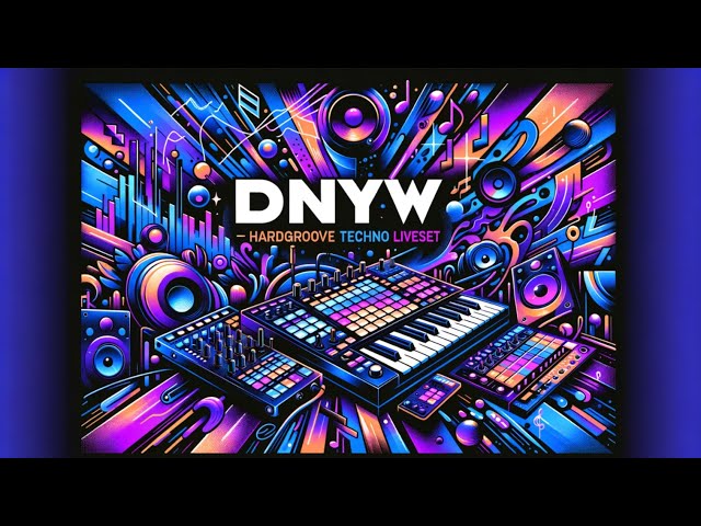 DNYW ★ HARDGROOVE TECHNO Liveset on Ableton Push2 and Maschine MK3