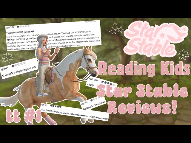 Reading Kids Star Stable Reviews! 👀 - Train Together #1 || Star Stable