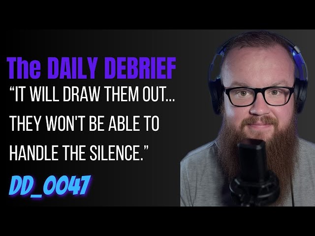 DAILY DEBRIEF #47: Don't Let THIS Derail You!