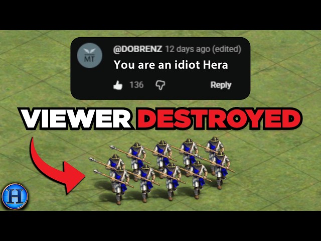 I Went Full Spearmen to Humiliate a Viewer