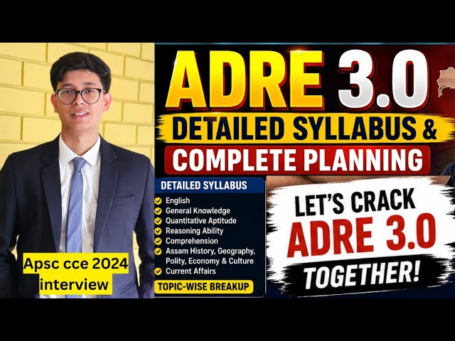 ADRE 3.0 Detailed Syllabus and Proper planning For Confirm Selection 