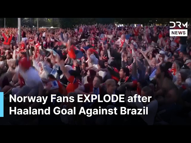 Norway Fans GO WILD After Historic World Cup Goal | Oslo Reactions | FIFA World Cup 2026 | AD1Z