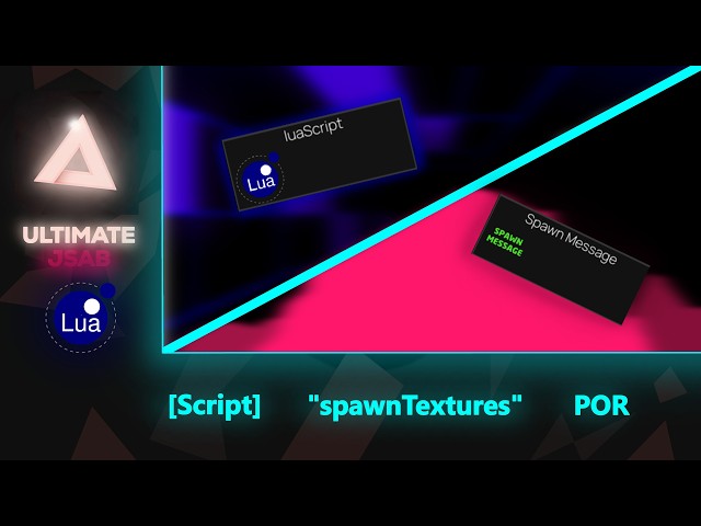 JSAB - Como importar texturas com "Lua Scripts"