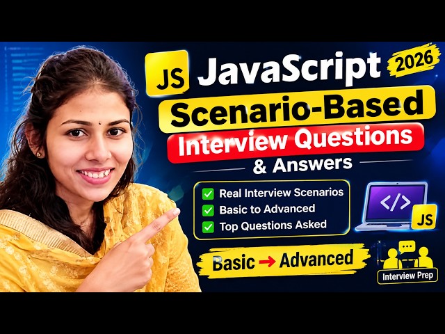 Top 30 JavaScript Scenario-Based Interview Questions (Basic to Advanced) 🔥