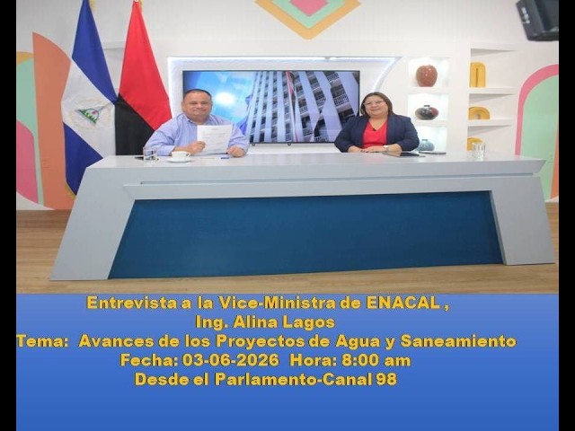 Entrevista Vice-Ministra de ENACAL, Ing. Alina Lagos, Programa Desde el Parlamento 03-06-2026