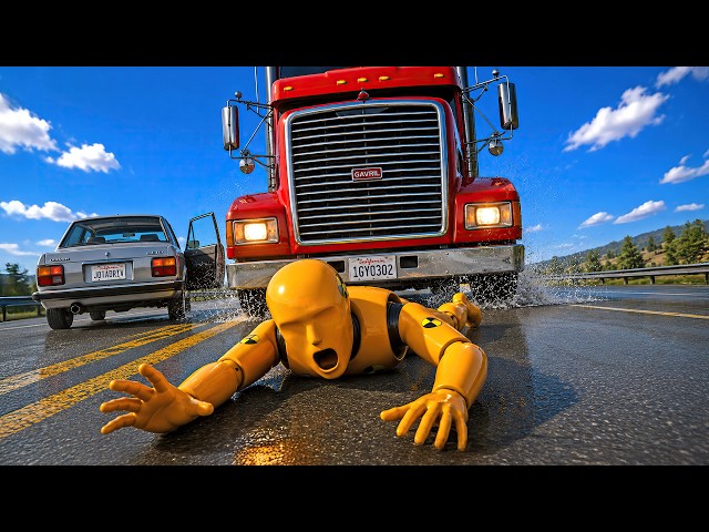 Truck and Car Crashes #14 [BeamNG.Drive]