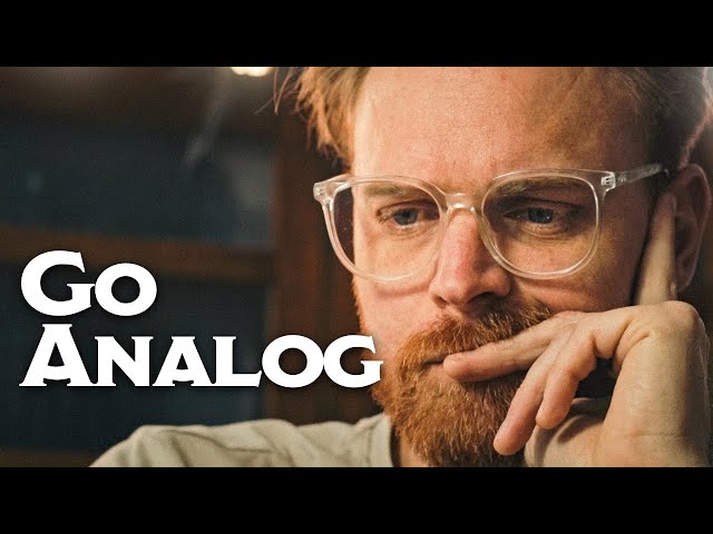 Living Analog Will Make You Less Overwhelmed