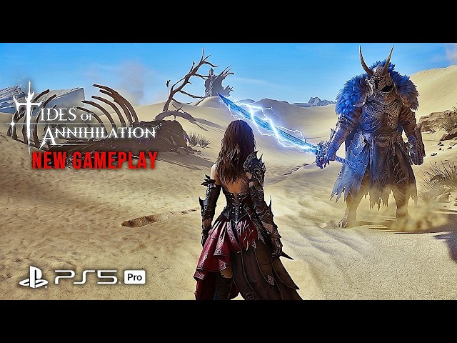 TIDES OF ANNIHILATION New Gameplay Demo 4K (New Single-Player Action RPG)