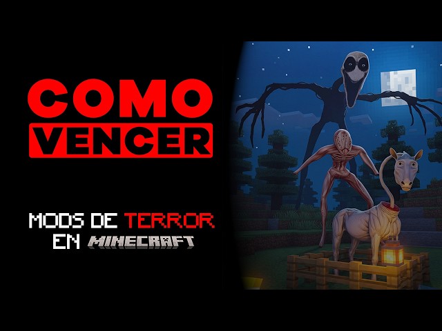 HOW TO BEAT: HORROR MODS (MINECRAFT)