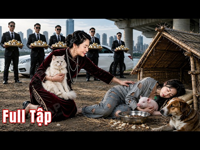 Vừa gặp bé gái ăn mày ngủ gầm cầu, bà Tỷ Phú đã nhận ra máu mủ, đón về hào môn cưng chiều
