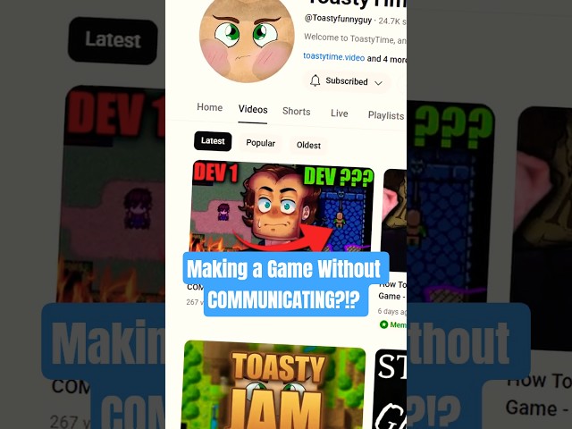 Making A Game With NO COMMUNICATION! #indiedev #rpgmaker #gamedev