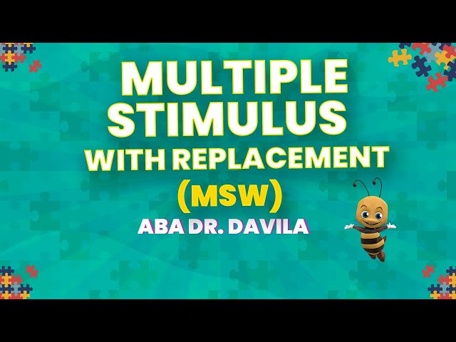 Video 92: Multiple Stimulus with Replacement (MSW)