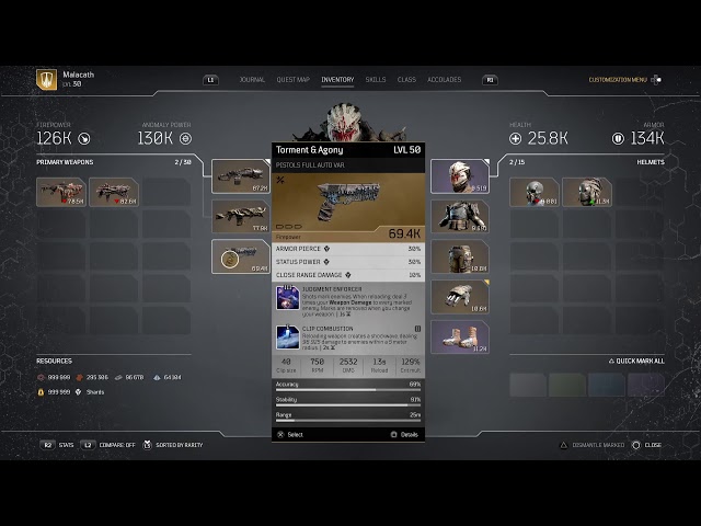 OUTRIDERS Dev Build Breakdown