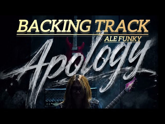 APOLOGY Guitar [Backing Track] | Ale funky