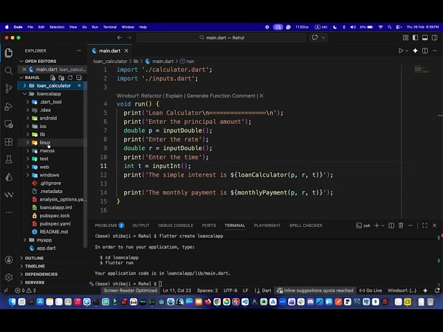 [Hindi] Basic Flutter App Development | Live Class | Unedited