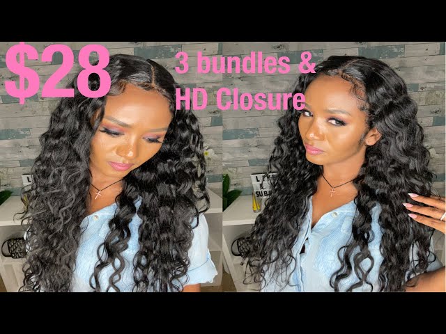 How to: $28 weave! Vice hair bundles and HD closure