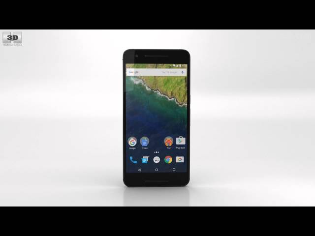 Huawei Nexus 6P Graphite 3D model by 3DModels.org