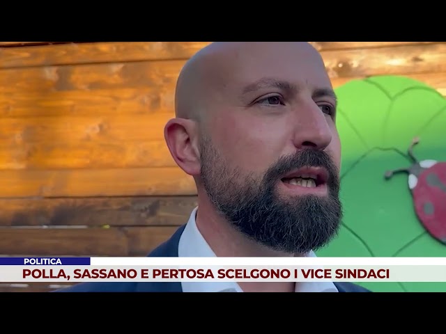 POLITICA. POLLA, SASSANO E PERTOSA SCELGONO I VICE SINDACI