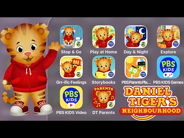 Daniel Tiger's Neighborhood 2026: Stop & Go Potty,Play at Home With Daniel Tiger,PBS KIDS Games