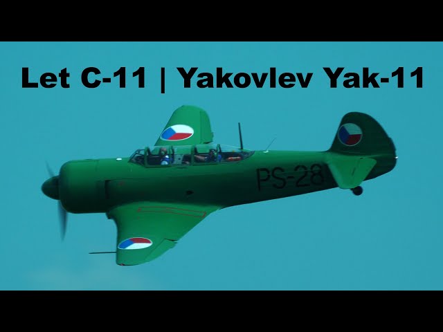 Let C-11 | Yakovlev Yak-11 | 4K | Vyskov 2021
