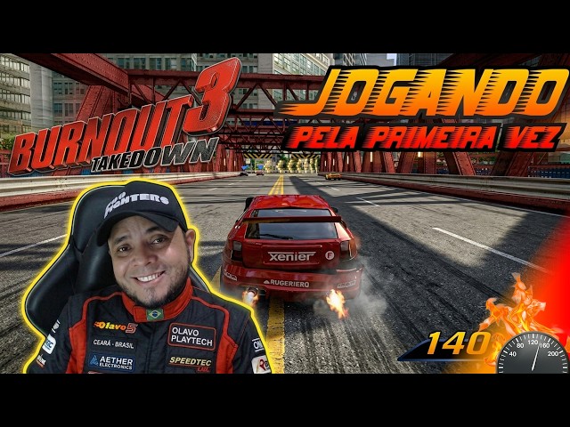 PLAYING FOR THE FIRST TIME - BURNOUT 3: TAKEDOWN (2004) - PLAYSTATION 2