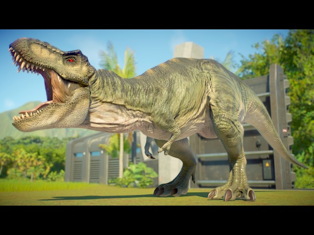 RELEASE ALL 110 TERRESTRIAL & MARINE DINOSAURS IN ISLA NUBLAR MAP - JURASSIC WORLD EVOLUTION 2