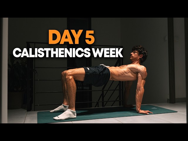 CALISTHENICS Weekly Program Advanced lvl | DAY 4 - Mobility Workout