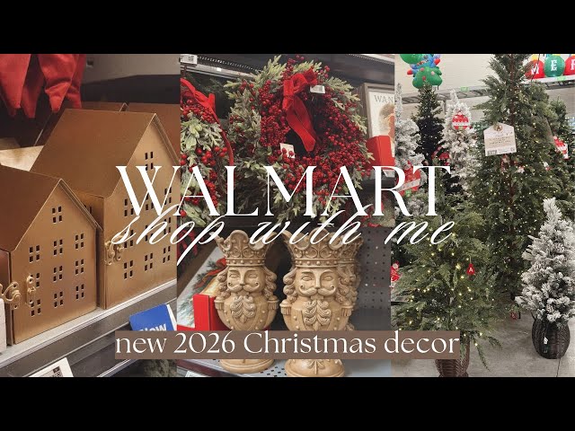 Walmart Christmas Decor Shop with Me 2026 | My Texas House Christmas Decor Collection 2026