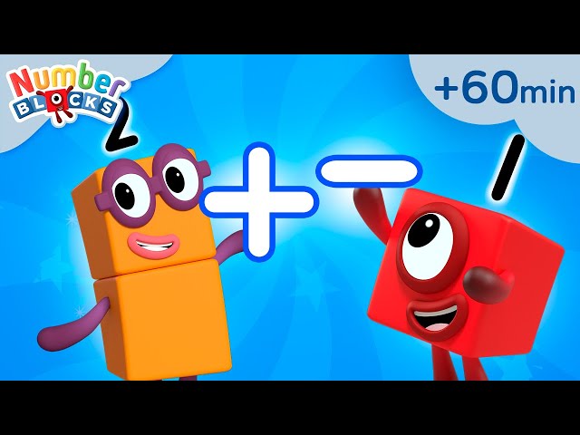 Aprende la SUMA y la RESTA | Episodios Completos | Numberblocks en Español