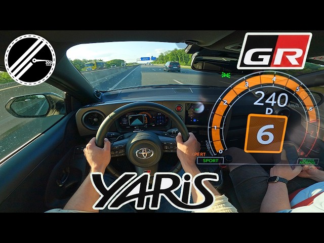 Toyota GR Yaris | 280 PS | Top Speed German Autobahn No Speed Limit POV