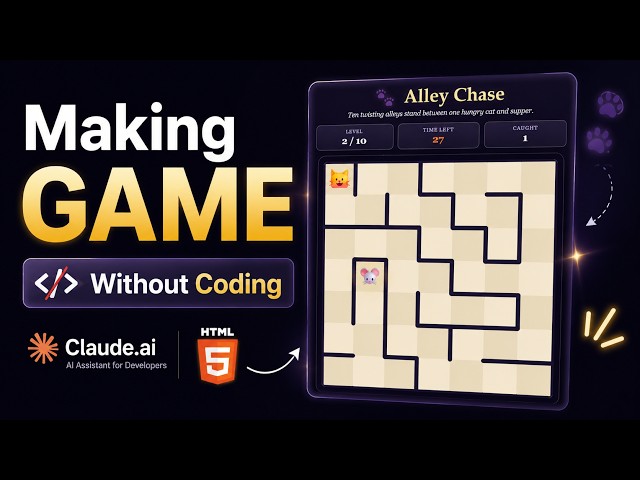 Create a Game With AI - No Coding..!