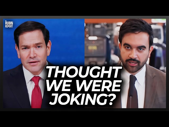 Zohran Mamdani Finally Got Scared After Rubio’s Latest Threat to Him