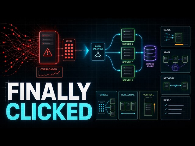 Distributed Systems Finally Click: The Server Scaling Blueprint