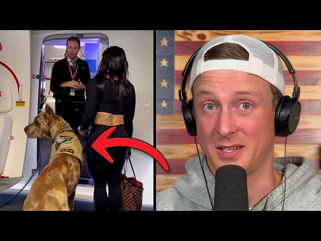 This influencer brought her "emotional support" dog onto a flight... (BONUS Zeducation | TNTL 283)