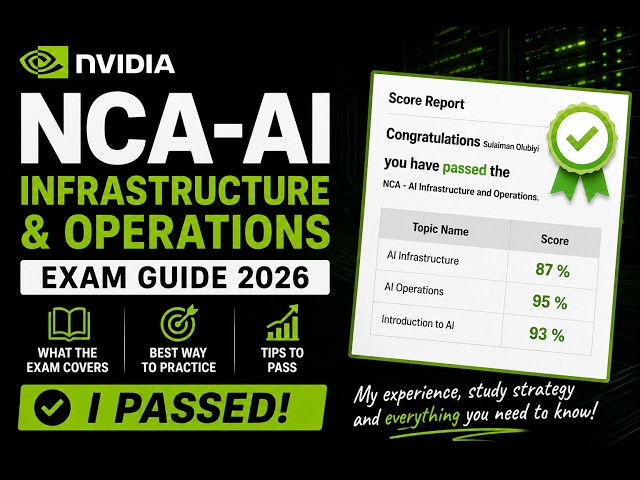 NVIDIA Certified AI Infrastructure & Operations Exam Guide 2026 | What to Study & How to Pass