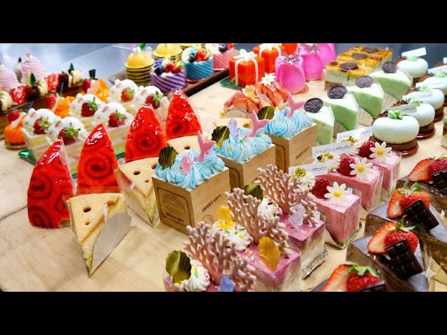 The Cutest and Most Beautiful Cake in JapanSo Satisfying ASMR Baking