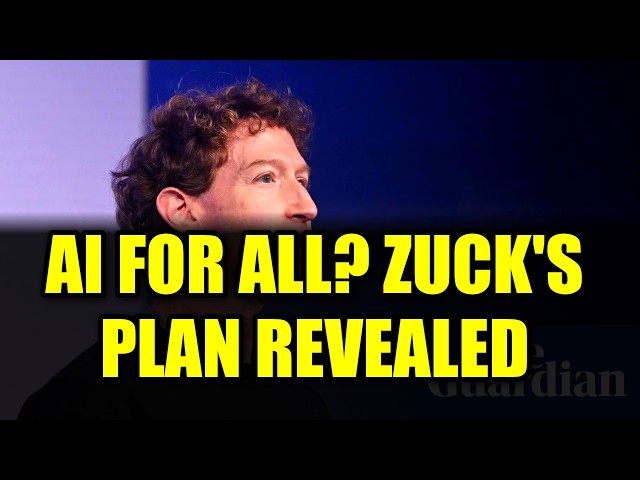 Zuckerberg's AI Vision: Open-Source Superintelligence for All? Meta's Bold Move Explained