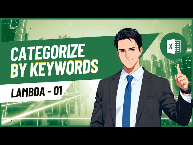 Build a Keyword Categorizer with LAMBDA in 5 MINUTES!