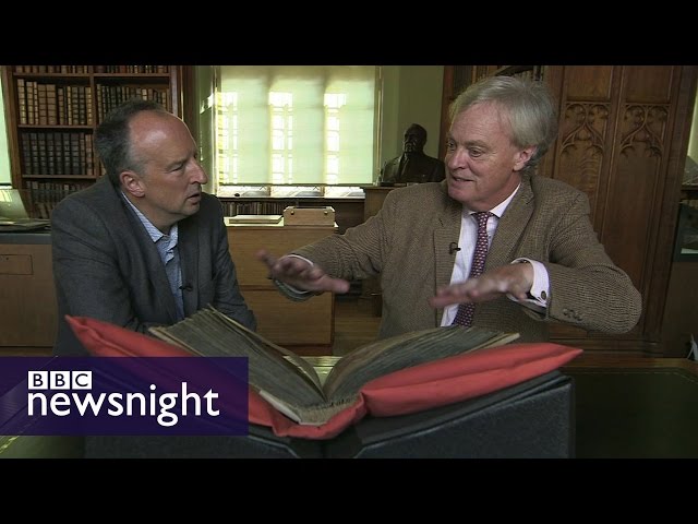 Inside the mystery of medieval manuscripts  - BBC Newsnight
