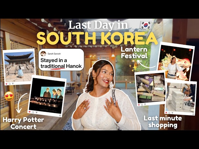 *SOUTH KOREA* one Last Time! Shopping, Culture & More! #TravelWSar